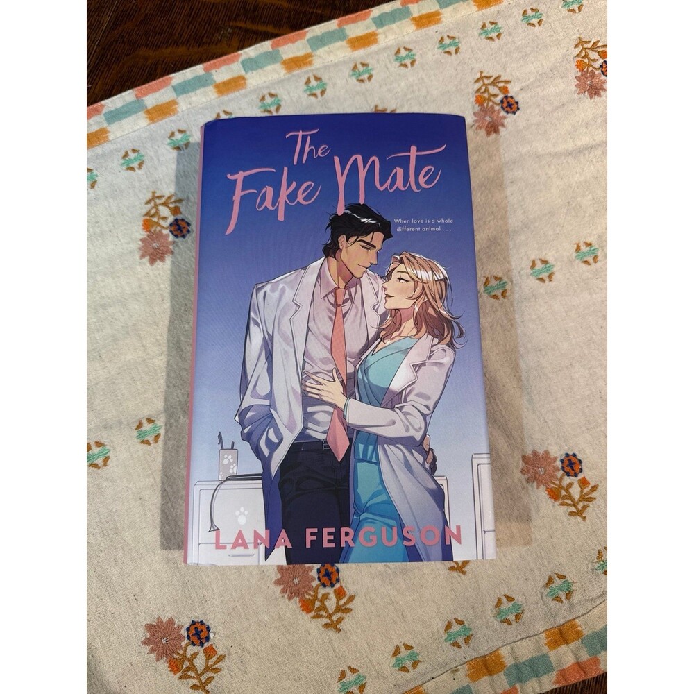 The Fake Mate by Lana Ferguson Fairyloot  Mortal Edition (signed)